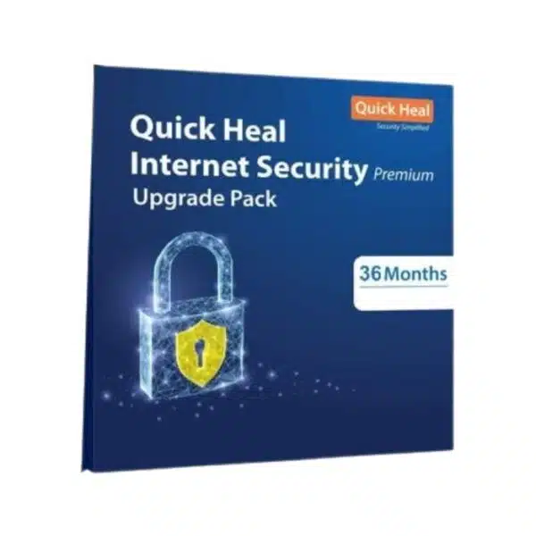 Quick Heal Internet Security 1 Users 3 Years Renewal